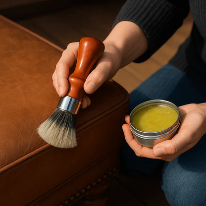 PureDeriGuard – Deri ve Ahşap Yüzey Yenileme & Koruma Kremi