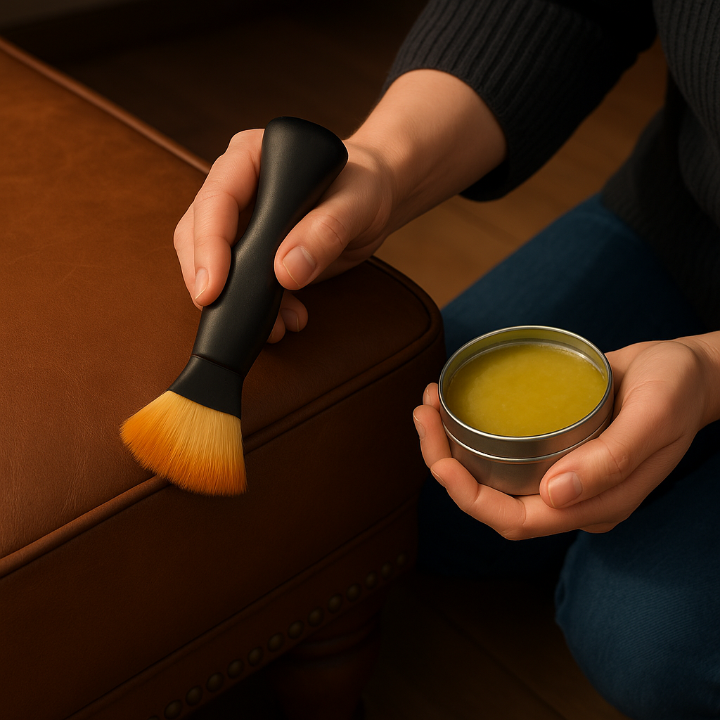 PureDeriGuard – Deri ve Ahşap Yüzey Yenileme & Koruma Kremi