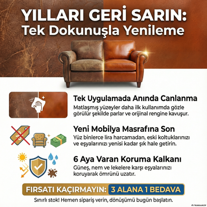 PureDeriGuard – Deri ve Ahşap Yüzey Yenileme & Koruma Kremi